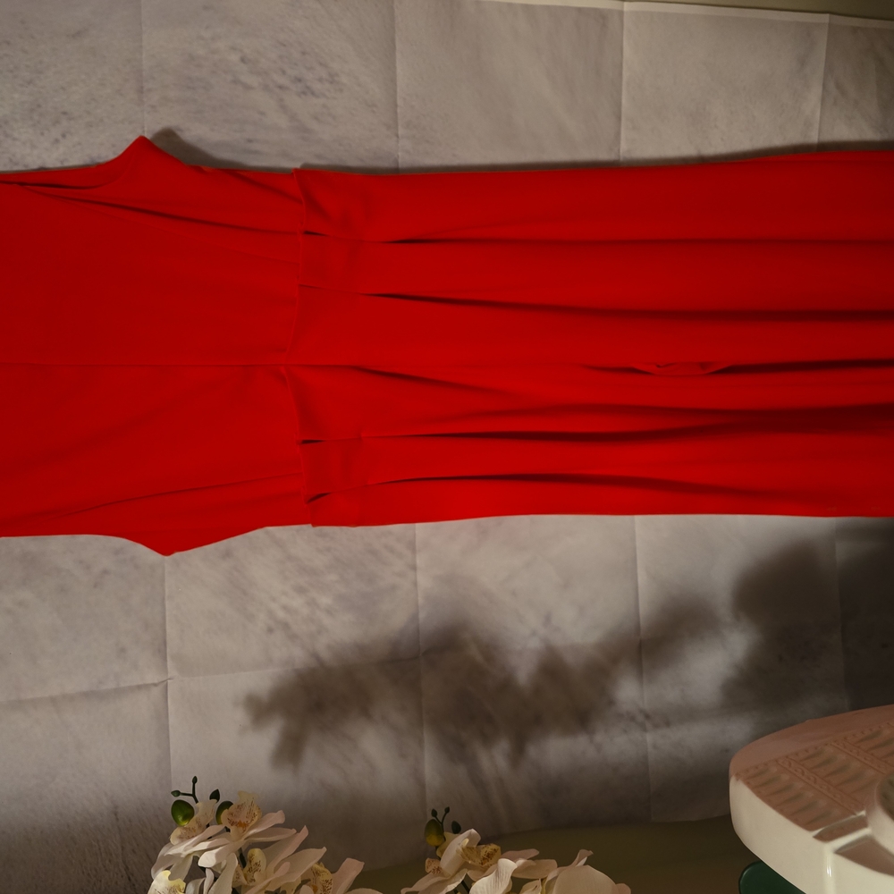 Elegant Red Women's Dress